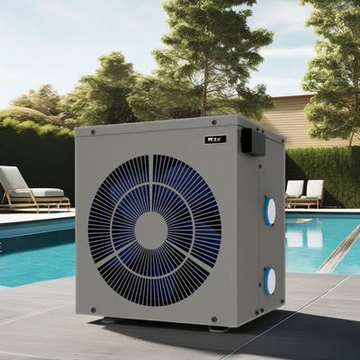 satın al İpek ekran baskı Mini Wifi R32 Havuz ısı pompası yüzme havuzu için Inverter ısıtma Çevrimiçi üretim