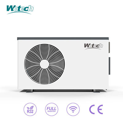 satın al 16kw R32 Tam Inverter Yüksek COP ve Galvanize Yapraklı Yüzme Havuzu Isı Pompası Çevrimiçi üretim