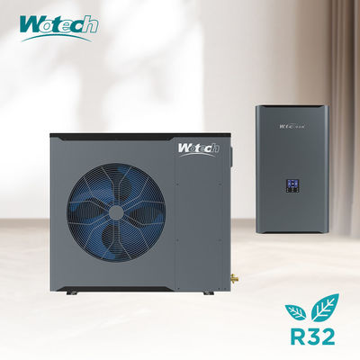 satın al Wotech CE Sertifikası 8kw R32 Tek Fazlı Inverter DHW Isıtma Soğutması için Bölünmüş Isı Pompası Çevrimiçi üretim