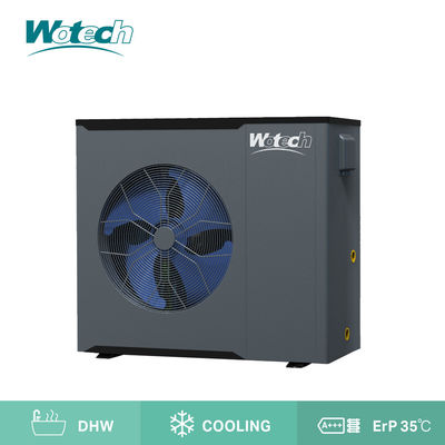 satın al Wotech CE Sertifikalı 14kw R32 eko ısı pompaları İspanyol pazarı için Tek Fazlı Inverter Monoblock Çevrimiçi üretim