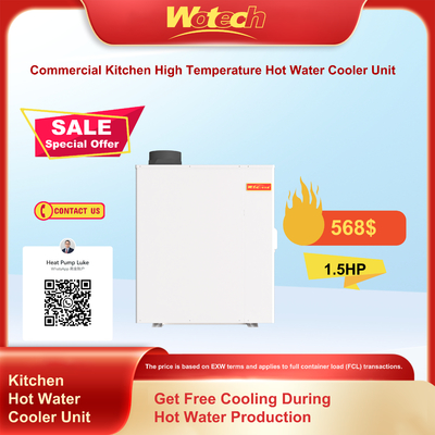 satın al Commercial Kitchen High Temperature Hot Water Cooling Unit, Continuous Hot Water, Cooling at No Extra Cost Çevrimiçi üretim