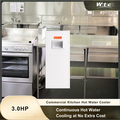 satın al R410a 380V 50Hz 3 Phase Commercial Kitchen High Temperature Hot Water Cooling Unit Çevrimiçi üretim