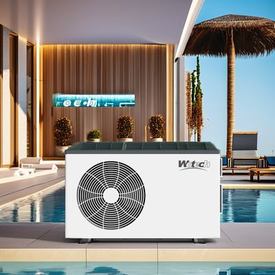 Su Akış Hızı m3/h 8-10 380V R32 26KW Inverter Isı Pompası Yüzme havuzları için ısı pompası