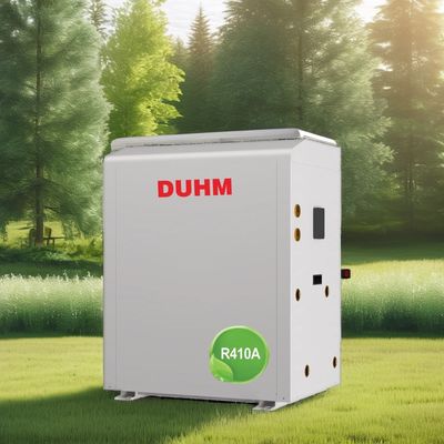 Su tasarrufu 45kW R410A Copeland kompresörlü yeraltı su ısı pompası Beyaz ısı pompası