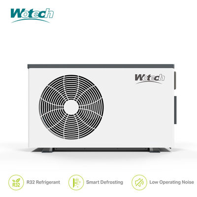 Akıllı R32 Yüzme 21kw havuz ısı pompası İpek ekran baskı taşınabilir 8~10m3/H su akışı hızı