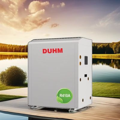 Anlık ev ısıtma ve soğutma 31 KW R410A esnek montajlı ısı pompası