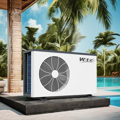 Su Akış Hızı m3/h 8-10 Güçlü Performans için Metal Yüzme Havuzu Isı Pompası 21KW