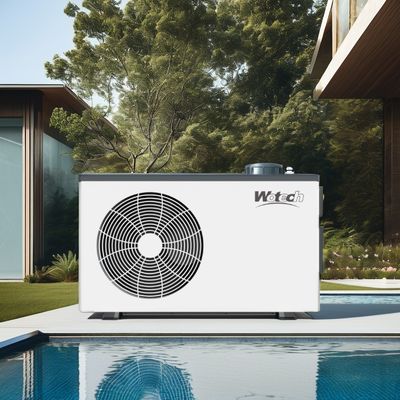 Özel kalıp ve ipek ekran baskı ile yüzme havuzu ısıtıcısı Inverter ısı pompası