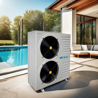 26KW Wotech Havadan Suya Açık/Kapatık Sıcaklık Pompası R32 Yüzme için Soğutucu