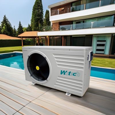 R32 Güneş enerjisiyle ısıtılan düşük sıcaklıklı yüzme havuzu ısı pompası 1.9 m3/s