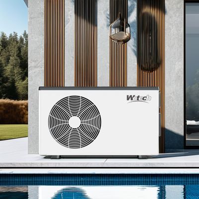 Galvanize Yaprak R32 Soğutucu Inverter Sofistik Havuzlar İçin Havuz Isı Pompası
