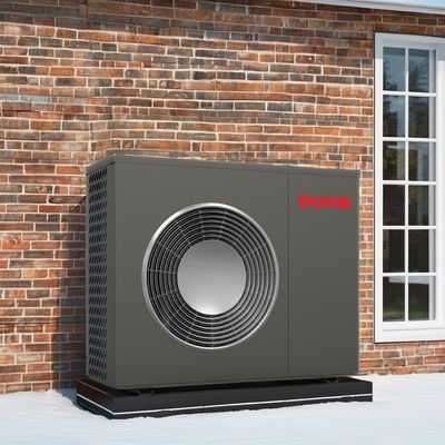 Isıtma Soğutma DHW Fonksiyonu 16kw EVI DC Rotary Kompresörlü Sıcaklık Pompası Monoblok