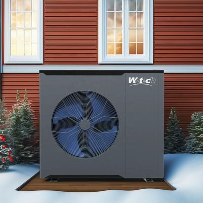İpek ekran baskı monoblok R32 Hava kaynağı ısı pompası ısıtıcı ihtiyaçlar için 14kw Inverter