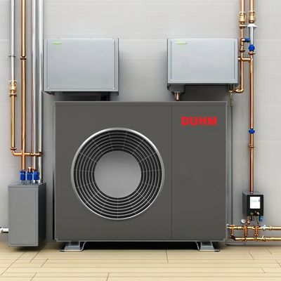 9kW R290 EVI Inverter Monoblock Isı Pompası Ev ısıtma soğutma ve sıcak su için idealdir