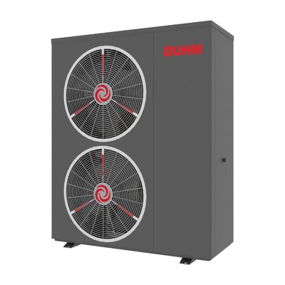 220v 20kw R290 Inverter Havadan Suya Isı Pompası Tozla Kaplı Galvanizli Çelik Kaplama