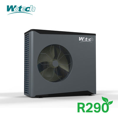 Merkezi ısıtma soğutma için 15kw DC Inverter hava kaynağı ısı pompası DHW WiFi kontrol