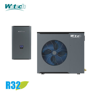 CE Sertifikalı 10kW R32 Tek Fazlı Inverter Bölünmüş Isı Pompası