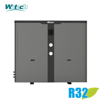 Wotech 35Kw R32 Metal Konut Fonksiyonlu Hava Kaynağı Isı Pompası Havuz Su Isıtma / Soğutma