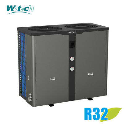 45Kw R32 Ticari yüzme havuzu ısı pompası Wotech Oteller için çalışma ortam sıcaklığı