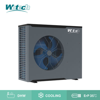 Bağımsız 14kW DC Inverter Sıcaklık Monoblok Isıtma Pompaları R32 Su için Isı Hava Pompası