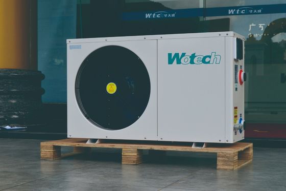 6kw R32 Süper Sessiz Kalıntılı Açık / Kapalı Havadan Suya ısı pompası Konut yüzme havuzları için tasarlanmıştır