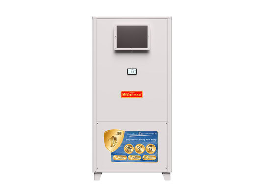 220V 60Hz 3 Fazlı Endüstriyel Kanalı Ön Hava çıkışı ile Yerde Kalıcı Su Soğutucu